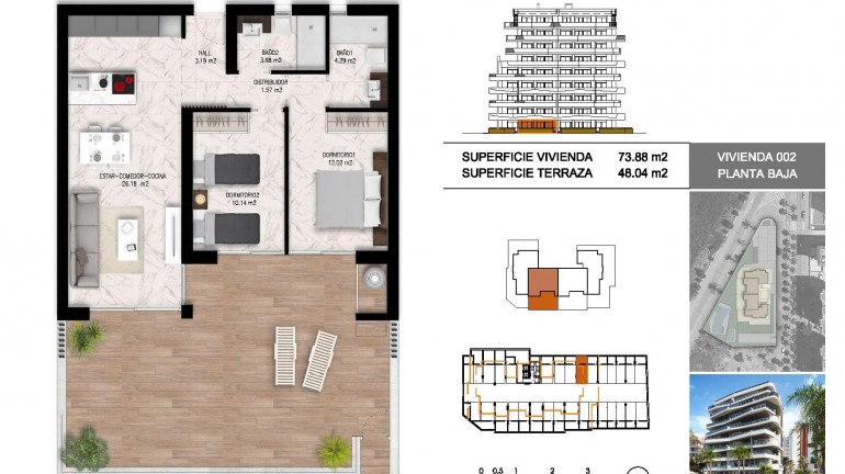 Nueva construcción  - Apartamento / piso - Guardamar del Segura - Puerto