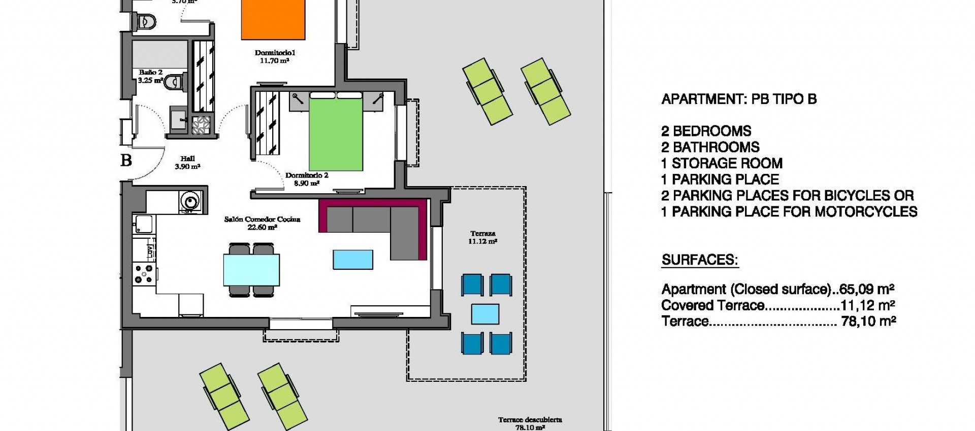 New Build - Apartment / flat - Orihuela Costa - Las Filipinas
