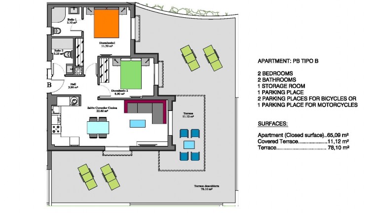 Nueva construcción  - Apartamento / piso - Orihuela Costa - Las Filipinas